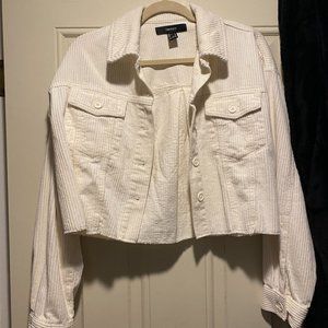 Corduroy Cropped Jacket